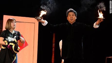 Traditional Chinese magic tricks have been passed down from generation to generation through close student-teacher relationships. Tian, and other older magicians, feel that revealing those tricks online damages the unique tradition. 