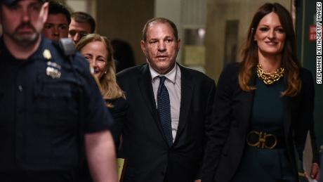 Harvey Weinstein with Donna Rotunno in July. (Photo by Stephanie Keith/Getty Images)