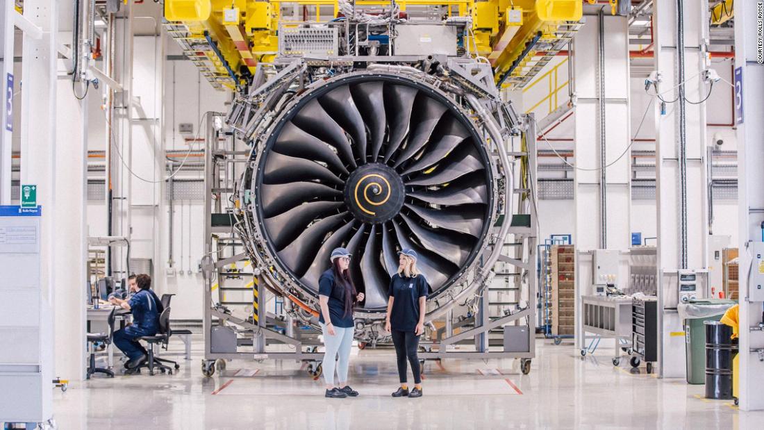 A Look At Rolls Royce's Airplane Engine Production Line (photos) | CNN ...