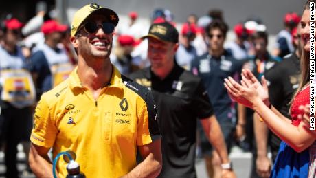 Ricciardo before the F1 Grand Prix of Austria at the Red Bull Ring.