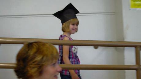 Abby's kindergarten graduation.
