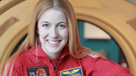 Meet Abby, the 22-year-old who wants to be the first astronaut on Mars