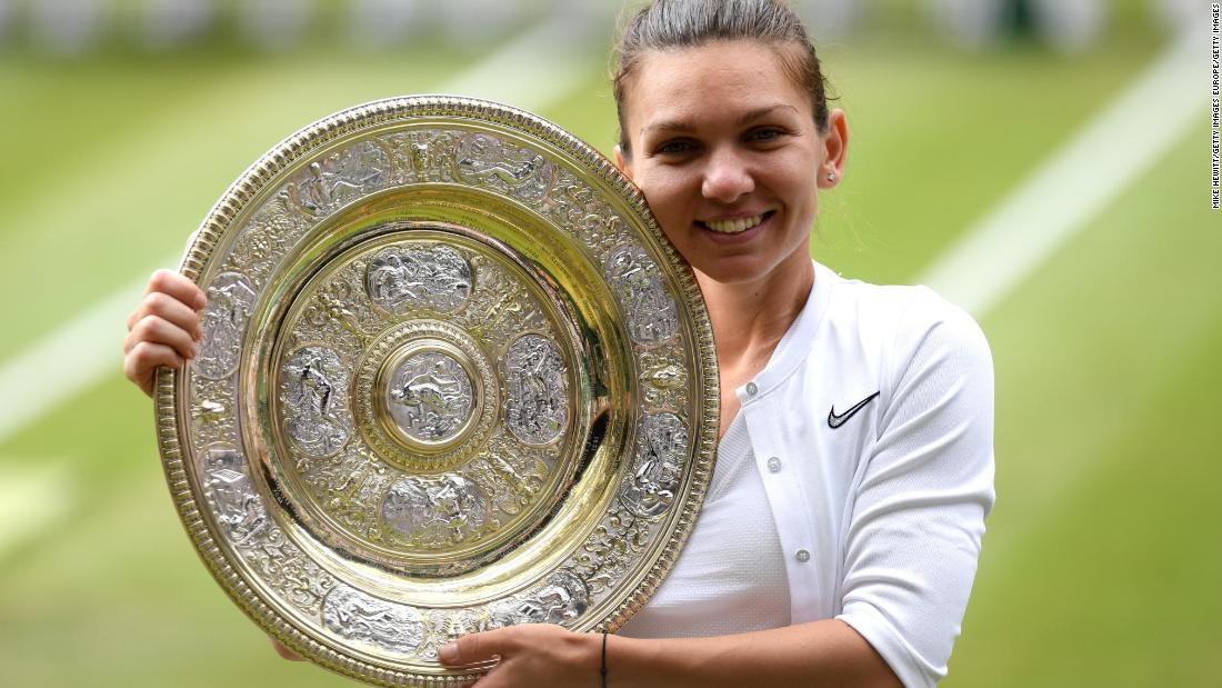 Simona Halep beats Serena Williams to win first Wimbledon title