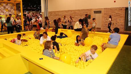 A ball pit at VidCon. 