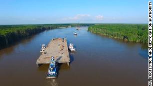 A Sunken Barge Might Have Saved These Louisiana Towns From