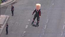 Trump Flying Board Bastille Day