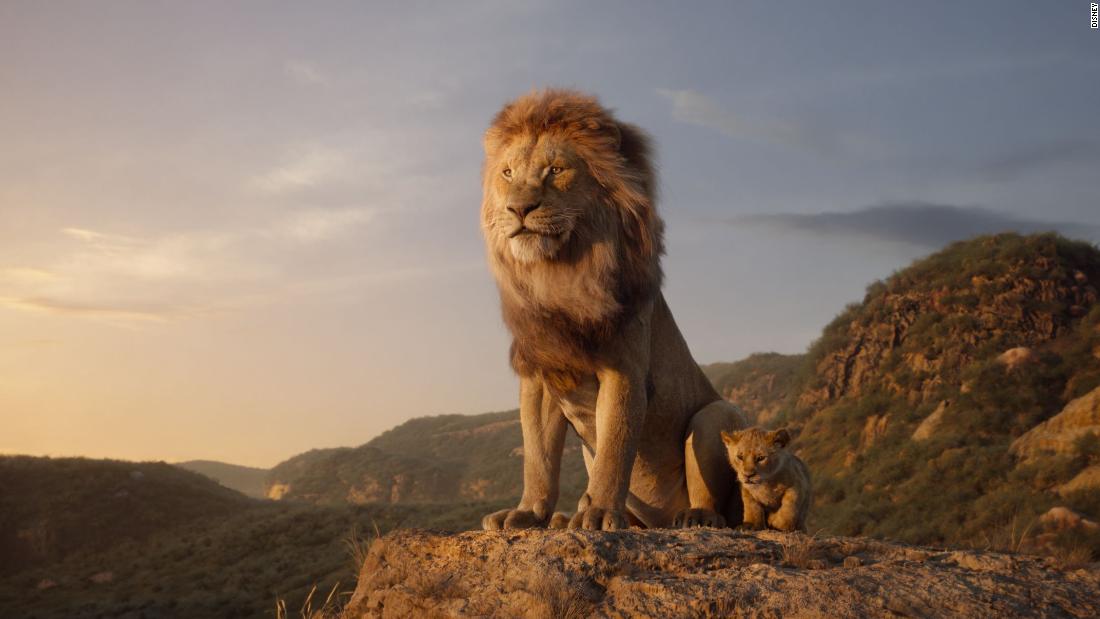 King Mufasa From Disney's The Lion King Live-action Cutout *2949 