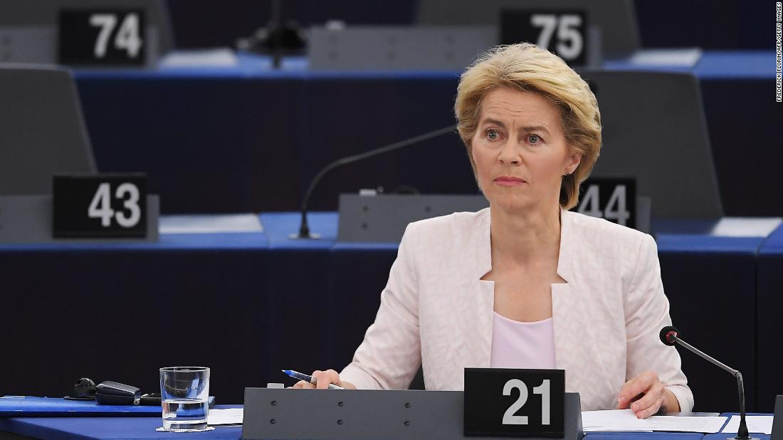 Ursula Von Der Leyen Confirmed As Next European Commission President - CNN