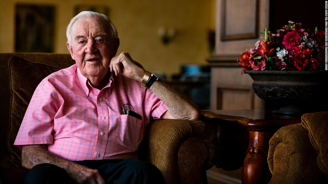 Stevens sits for a portrait on May 9, 2019, in Ft. Lauderdale, Florida.