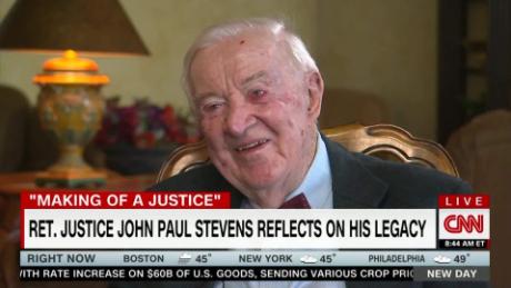 Hear Justice John Paul Stevens reflect on nearly a century of life