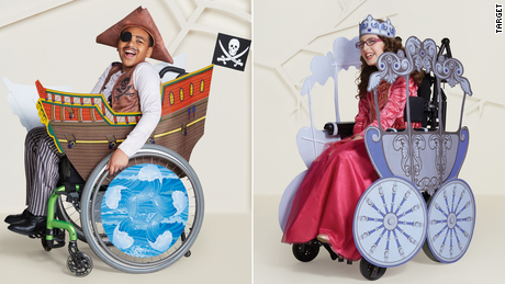 Kids with disabilities can now get special Halloween costumes at Target