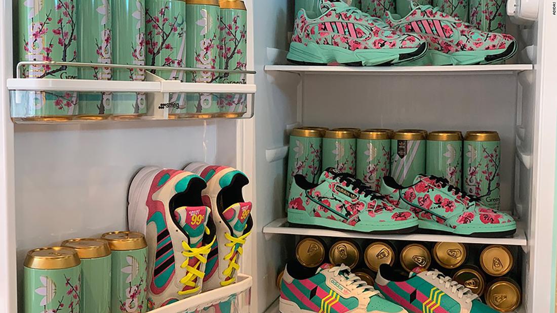 arizona green tea adidas shoes