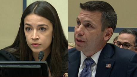 Ocasio-Cortez confronts McAleenan over border agent Facebook group