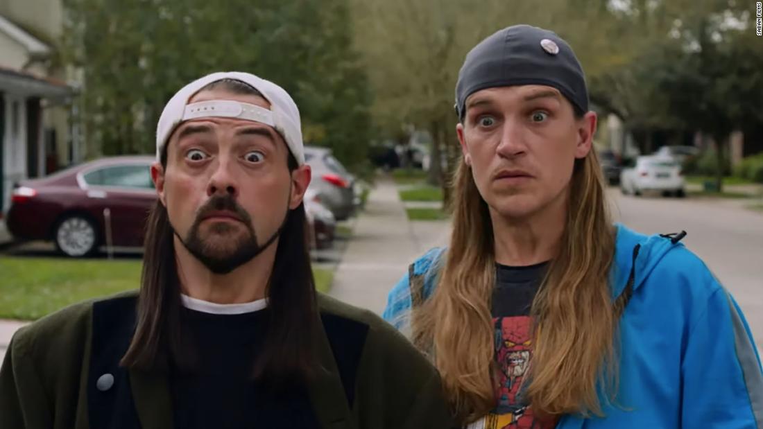 Jay and Silent Bob fight reboot in new reboot trailer CNN