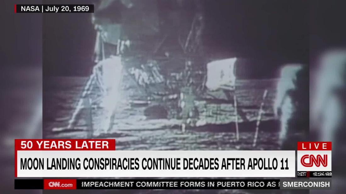 Moon Landing Conspiracies Persist Decades After Apollo 11 Cnn Video 2908