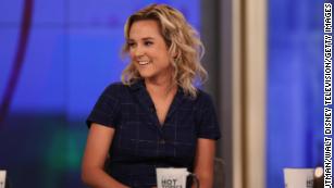 Charlotte Pence appears on "The View" on Tuesday, October 16, 2018.