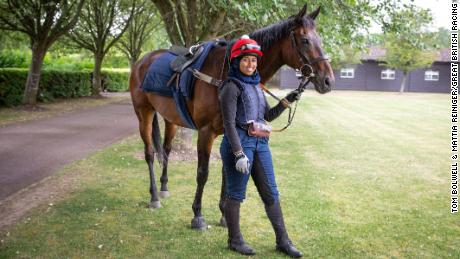 Mellah hopes to inspire other Muslim athletes when she competes at Goodwood. 