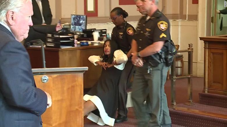 Ohio judge dragged from court after she was sentenced CNN