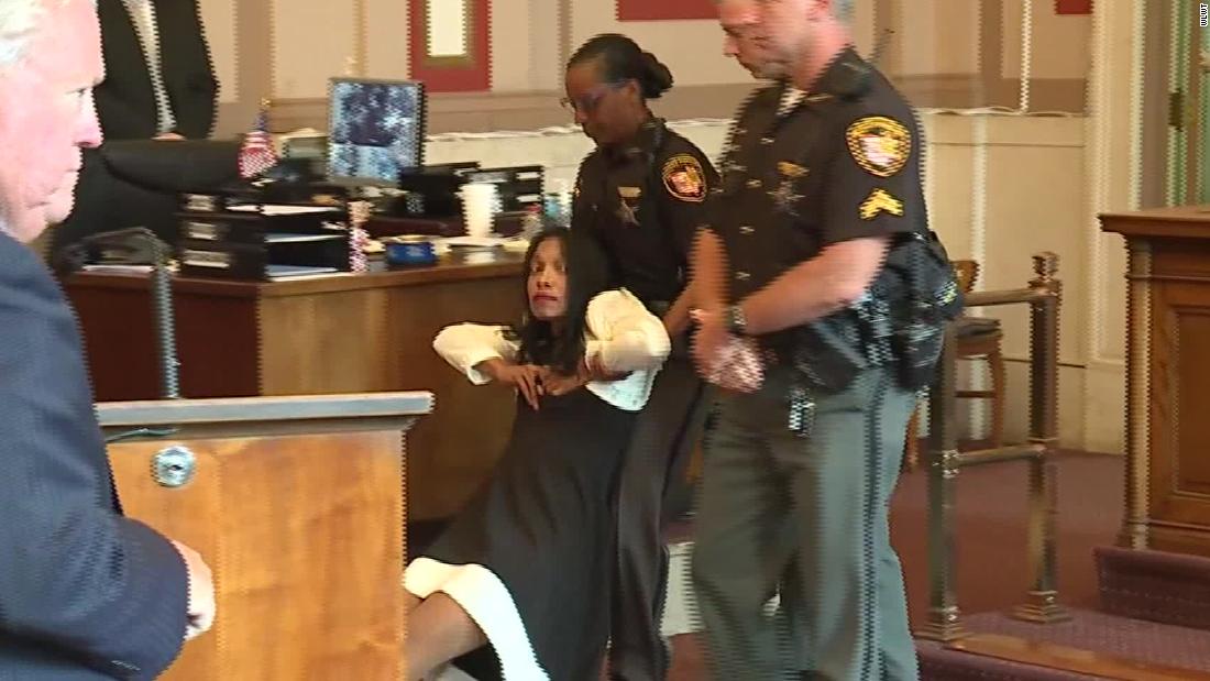 Ohio judge dragged from court after she was sentenced CNN Ohio judge dragged from court after she was sentenced CNN