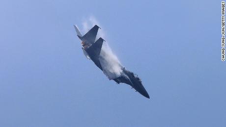 Warplanes from four countries face off in Asian confrontation