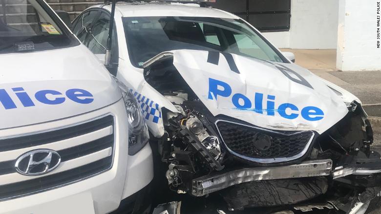 Australian man jailed after crashing into marked police cars with $145 million of crystal meth in his van