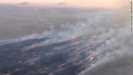 The Sheep fire grew to 90,000 acres in less than 24 hours.