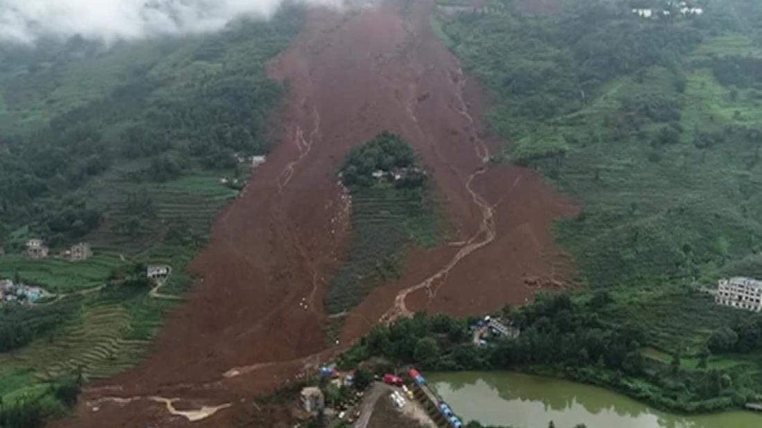 Deslizamiento de tierra en China deja saldo de 13 muertos y 32 ...