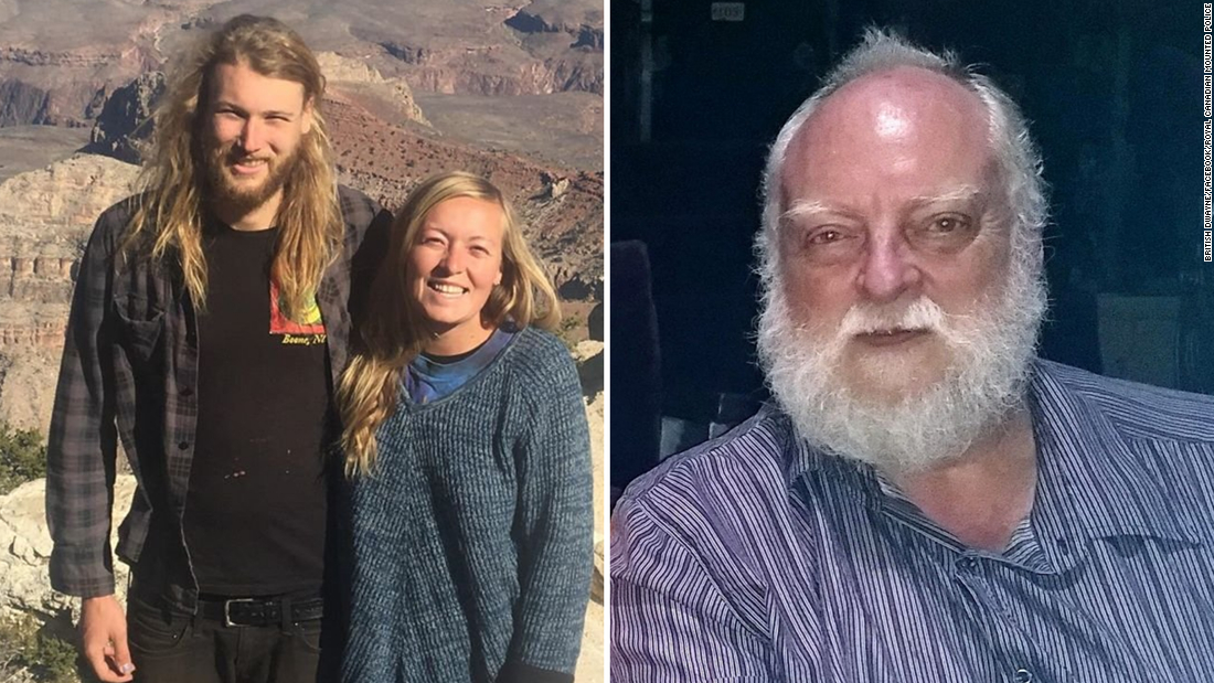 Tourists Lucas Fowler and Chynna Deese, left, and university lecturer Len Dyck.