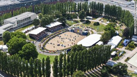 Berlin offers an amazing venue to watch world-class show jumping. 