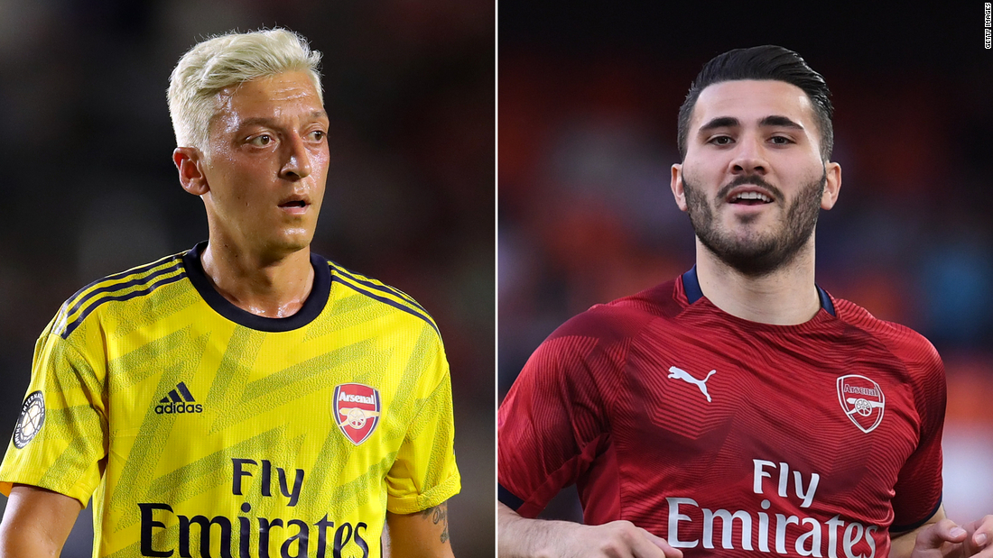 ผลการค้นหารูปภาพสำหรับ Mesut Ozil vs. China: Arsenal star makes human rights stand