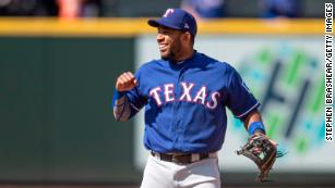 Elvis Andrus by Stephen Brashear