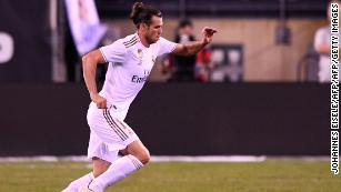 Real Madrid's Welsh forward, Gareth Bale, came on as a substitute against Atletico. 