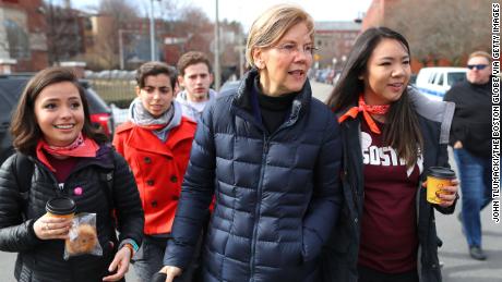 Elizabeth Warren: I can go to college on a waitress & # 39;  Salary.  Americans can't do that anymore