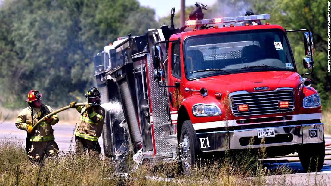 A Firetruck Caught On Fire In Texas CNN   190728163019 Firetruck Catches On Fire Texas Restricted Super Tease 