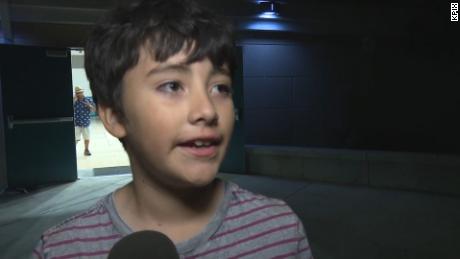 7-year-old boy on shooting: I thought I was gonna die