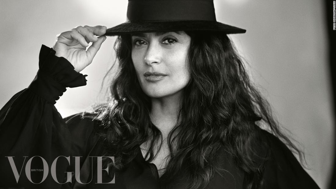 Salma Hayek says Meghan Markle had some top-secret rules for that British  Vogue cover | CNN