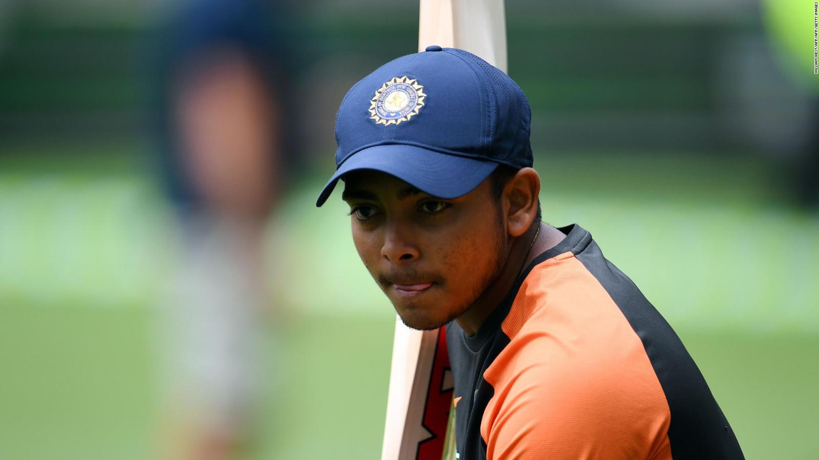 Prithvi Shaw suspended from cricket after doping violation CNN