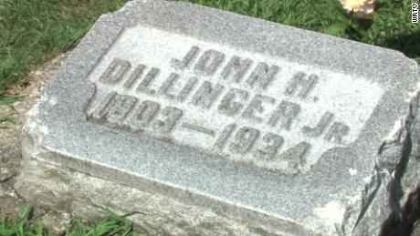 Dillinger&#39;s grave site.