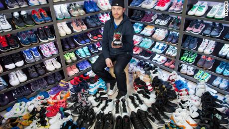 &quot;I have a pretty reasonable collection in the sneaker world,&quot; says StockX co-founder Josh Luber. &quot;It&#39;s around 400 pairs.&quot;