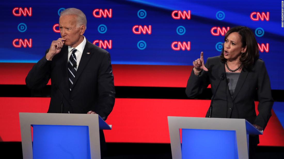 Harris says the middle class won't pay for her health plan. Biden disagrees.