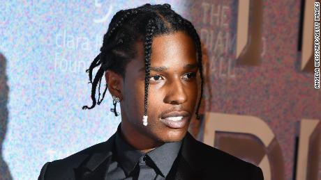 ASAP Rocky attends Rihanna&#39;s 4th Annual Diamond Ball at Cipriani Wall Street on September 13, 2018 in New York City. (Photo by Angela Weiss / AFP)        (Photo credit should read ANGELA WEISS/AFP/Getty Images)