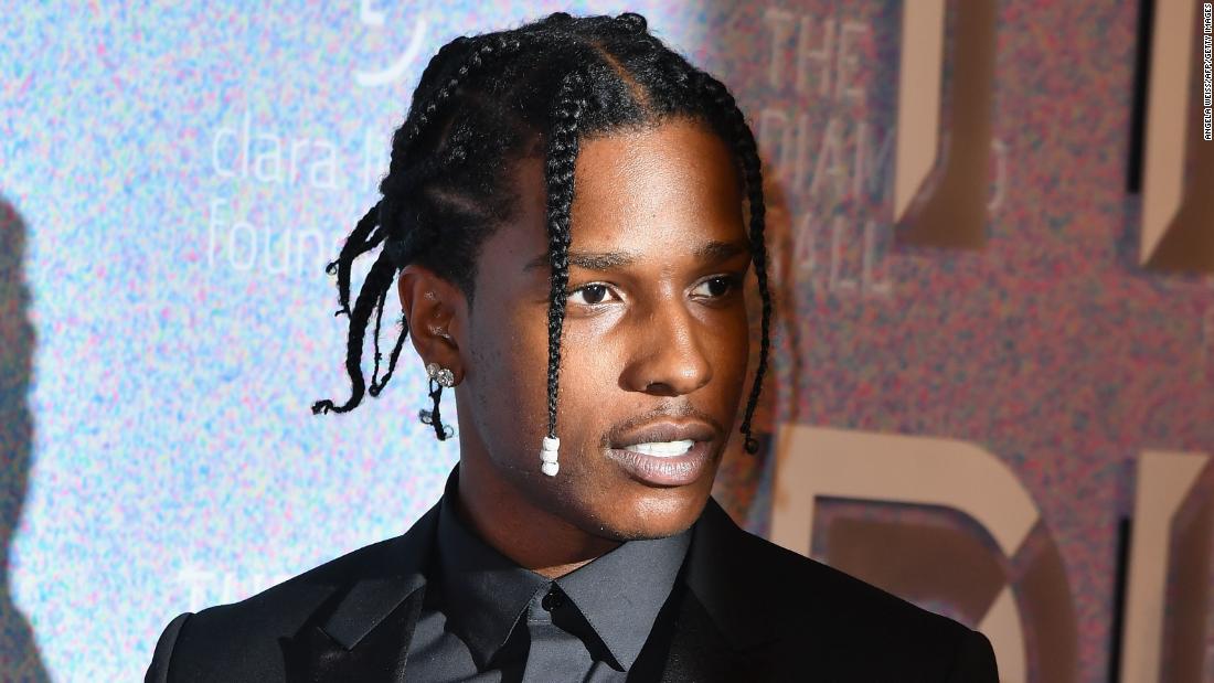 ASAP Rocky attends Rihanna's 4th Annual Diamond Ball at Cipriani Wall Street on September 13, 2018 in New York City. (Photo by Angela Weiss / AFP) (Photo credit should read ANGELA WEISS/AFP/Getty Images)