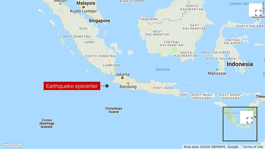 Indonesia earthquake strikes west coast CNN