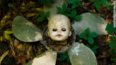 creepy doll heads for sale