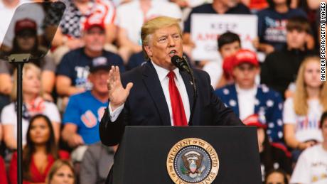 Trump says Democrats are 'not big believers in religion' during North Carolina rally