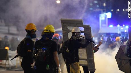 Protesters could push Hong Kong into a &#39;very dangerous situation,&#39; government warns