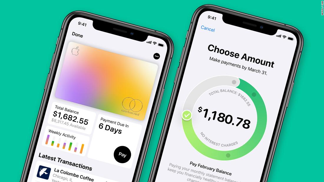 apple card credit score range