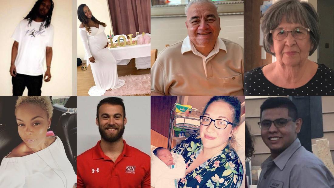 These are the victims of the El Paso and Dayton shootings