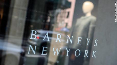 High-end retailer Barneys files for bankruptcy