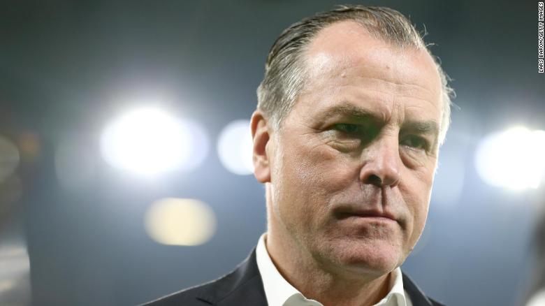 Schalke chairman Clemens TÃ¶nnies before a game last season.